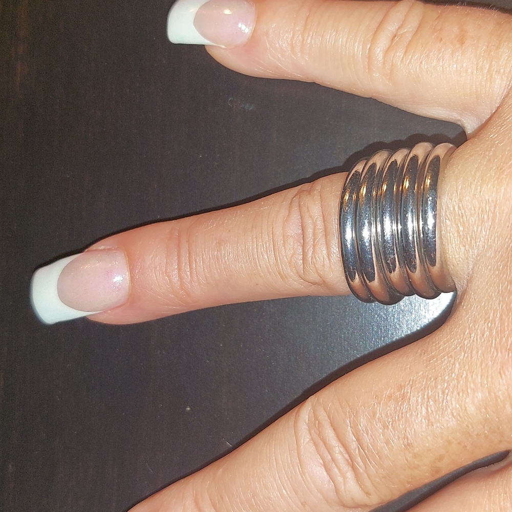 Stackable Stainless Steel Rings Size 6 Brand New in Box